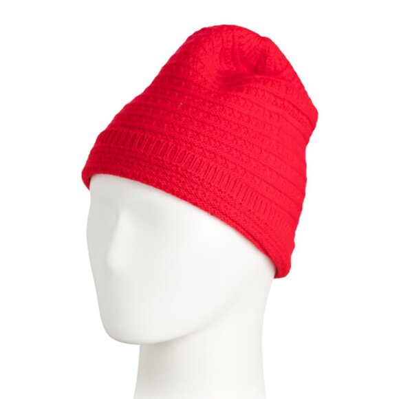 NEW MAX STUDIO merino wool/cashmere Baby Cable Knit Hat And Glove Set 362tn - Picture 3 of 4